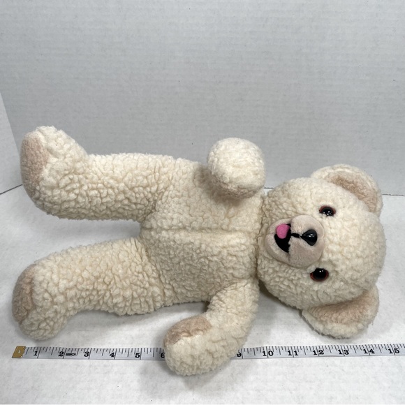 Vintage Snuggle Bear Teddy Bear Plush approx 15” - Picture 6 of 8